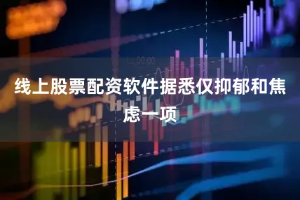 线上股票配资软件据悉仅抑郁和焦虑一项